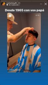 El cambio de look de Rusherking tras su separación de la China Suárez