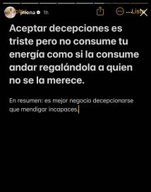 El mal momento de Jimena Barón: 
