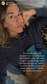 El mal momento de Jimena Barón: 