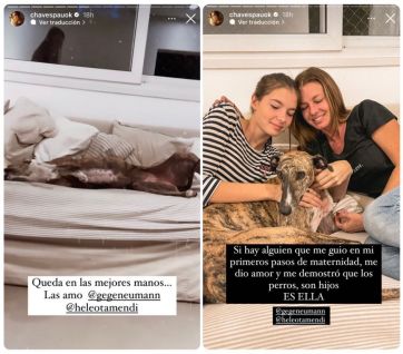 Paula Chaves y Gege Neumann unidas en una significativa causa