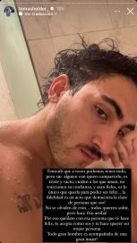 La sentida reflexión de Tomas Holder: 