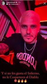 Mauro Icardi prendido fuego por los rumores de infidelidad: 