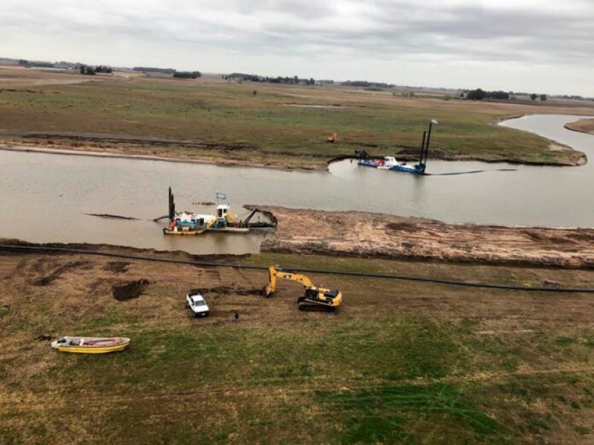 Con millonaria inversión, avanza la etapa IV de la Cuenca del Río Salado