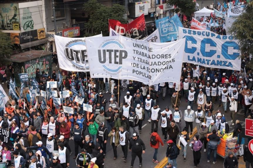Las organizaciones sociales buscan dar una muestra de poder con una movilización histórica