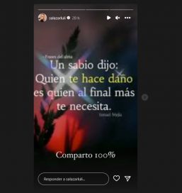 Luciana Salazar quedó afuera de la TV y apuntó directo a quien ella cree que la bajó