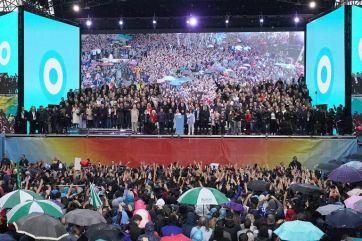 Sin anuncios sobre candidaturas, CFK apuntó a la oposición y la Corte Suprema