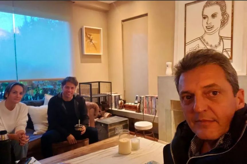 En un gesto hacia la incertidumbre, Massa se reunió con Kicillof