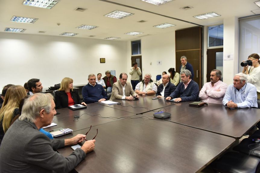 El campo llevó sus quejas a la Legislatura