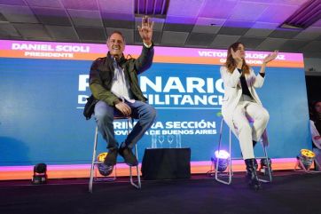 Tras el tenso momento en Brandsen, Kicillof mudó su campaña a la Sexta Sección