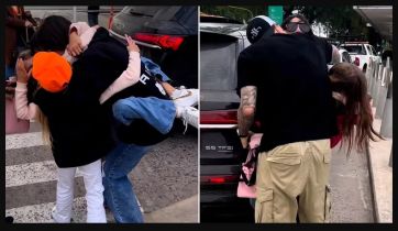 Mientras ella dormía, Icardi se mostró junto a Wanda desde la cama