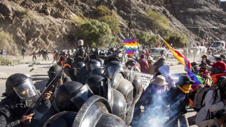 Siguen los cruces entre Alberto, Cristina y Gerardo Morales por la represión en Jujuy
