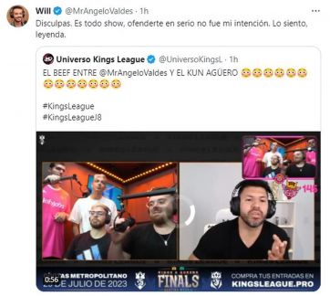 El Kun Agüero estalló de bronca en pleno stream y cortó la transmisión