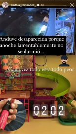 Cinthia Fernández otra vez con el gas pimienta en la mano: 