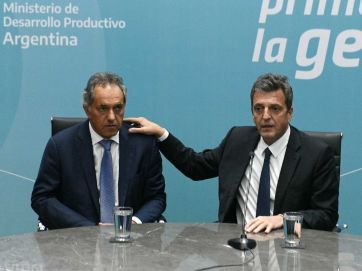 Massa - Scioli, la foto de unidad en medio de la tensión tras el cierre de listas