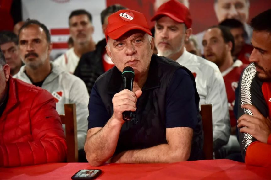Grindetti dejará la presidencia de Independiente: hay fecha para la próxima asamblea