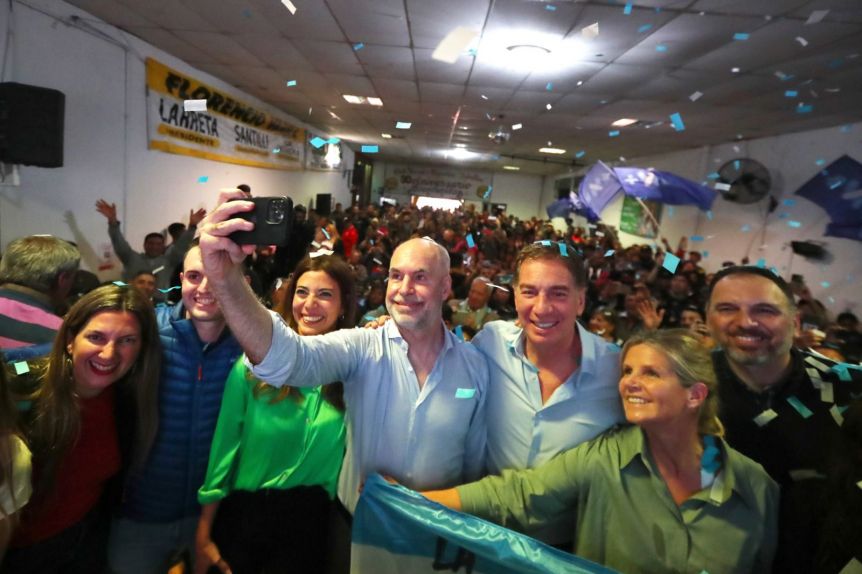 Larreta y Santilli buscan hacerse fuerntes en el Conurbano