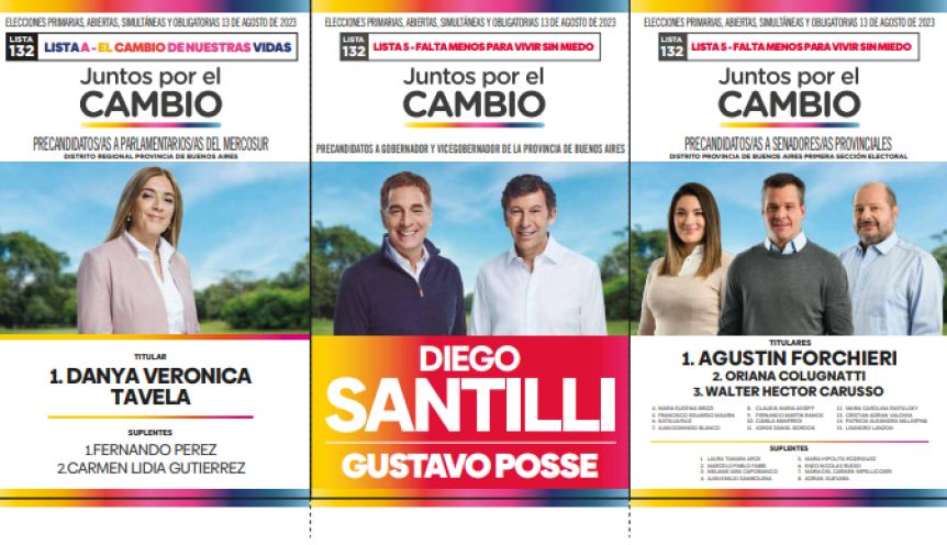 La maniobra de Larreta para resaltar la figura de Santilli y potenciar su boleta
