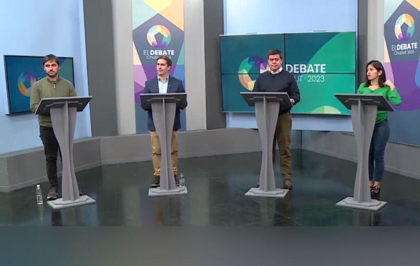 Con gusto a poco por la ausencia de discusiones, se realizó el primer debate electoral en Chubut