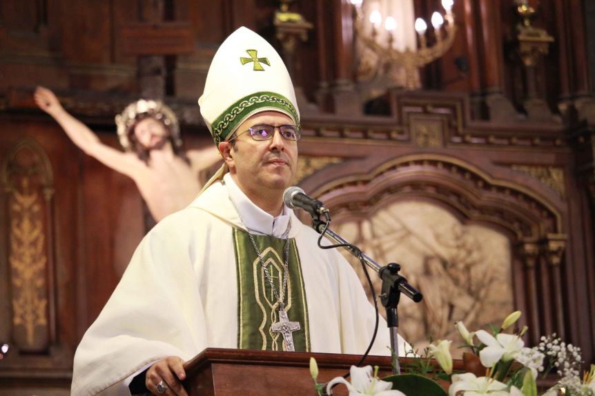 El papa Francisco designó arzobispo de La Plata a monseñor Gabriel Antonio Mestre