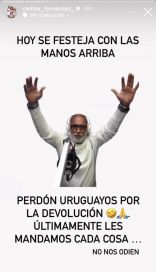 El polémico festejo de Cinthia Fernández tras la despedida de Oscar González Oro