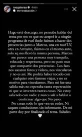 Rocio Galera, la supuesta novia de Marcos Ginocchio, contó qué es lo que pasa con el ex GH