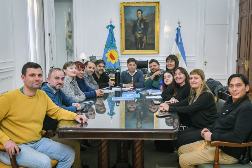 Kicillof y Grabois hacen buenas migas para enfrentar a