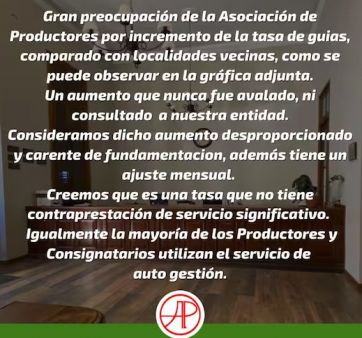 En Benito Juárez productores y el Municipio se sacan chispas por la suba de una tasa