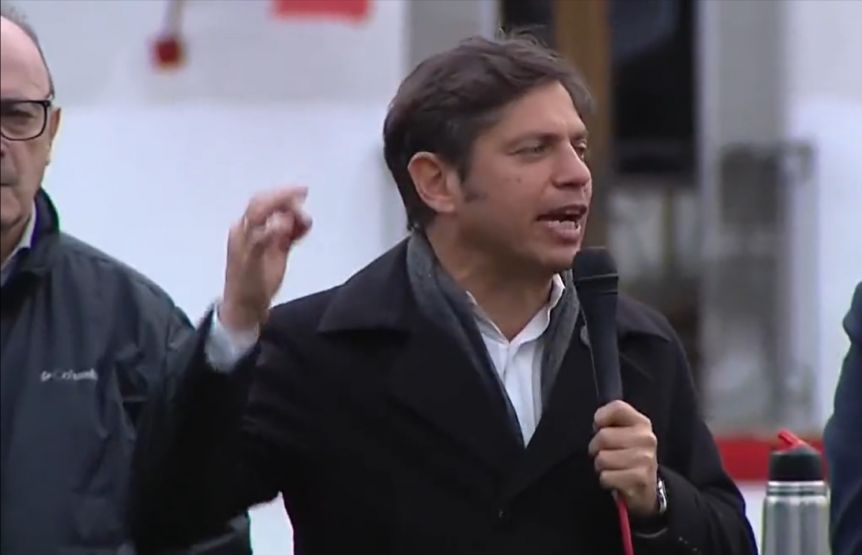 Kicillof disparó contra los radicales de JxC: “Se olvidaron lo que enseñó Alfonsín para votar a Bullrich”
