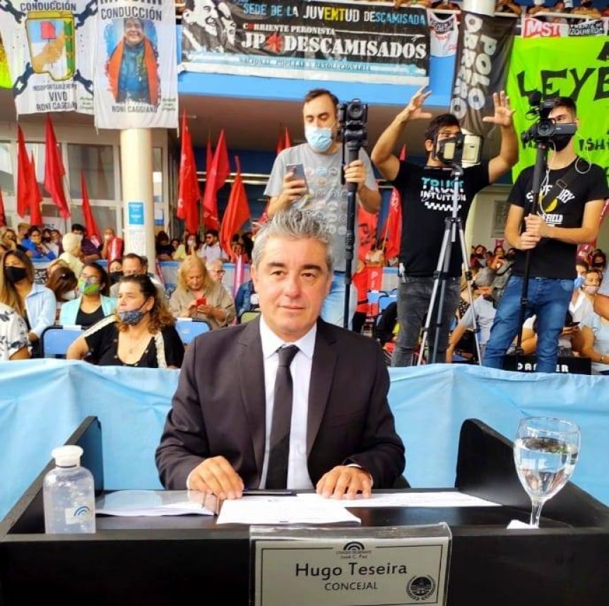 Murió el concejal de José C. Paz, Daniel Teseira