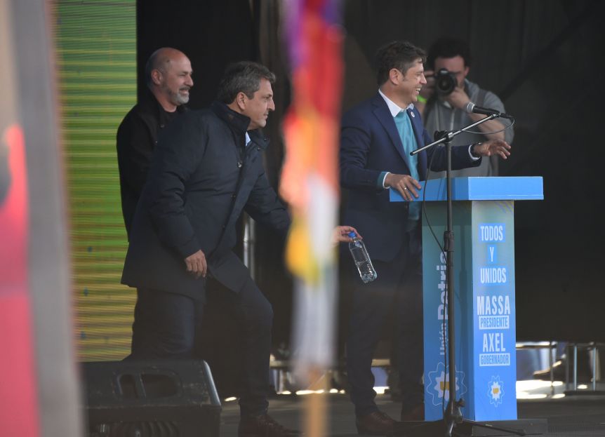 Kicillof entre el caso Insaurralde, la gestión y un acto de campaña en La Plata