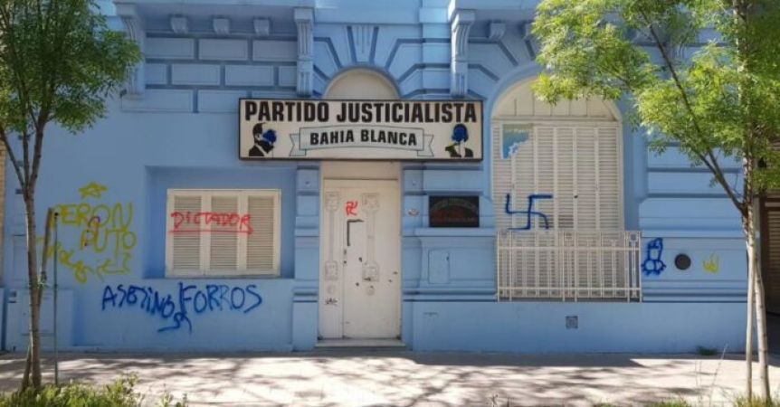 A una semana de las elecciones, se suman nuevos actos de vandalismo a locales partidarios en el interior