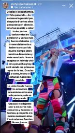 La emoción de Stefy Xipolitakis tras la detención de Aníbal Lotocki: 