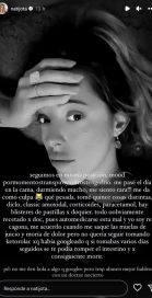 Nati Jota se mostró angustiada por estar sola y enferma: “No doy más y a nadie le importa”