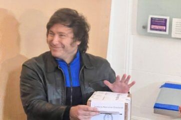 Ya votaron los cinco candidatos a presidente y participó el 66% del padrón