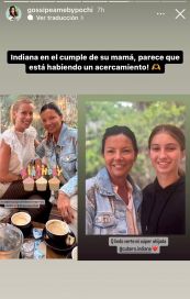 ¿Indiana Cubero y Nicole Neumann reconciliadas? Las fotos que lo comprueban