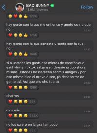 Bad Bunny explotó contra sus fans: entérate que pasó