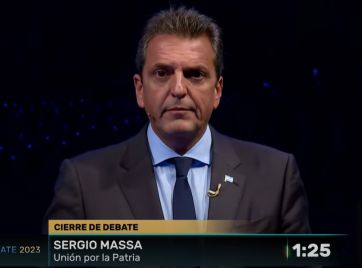 Sergio Massa y Javier Milei se sacaron chispas: El debate 2023 en las redes