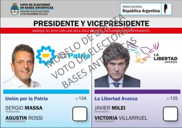 Cuáles son las boletas válidas para votar el domingo 19 de noviembre