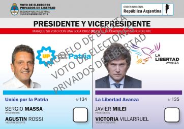 Cuáles son las boletas válidas para votar el domingo 19 de noviembre