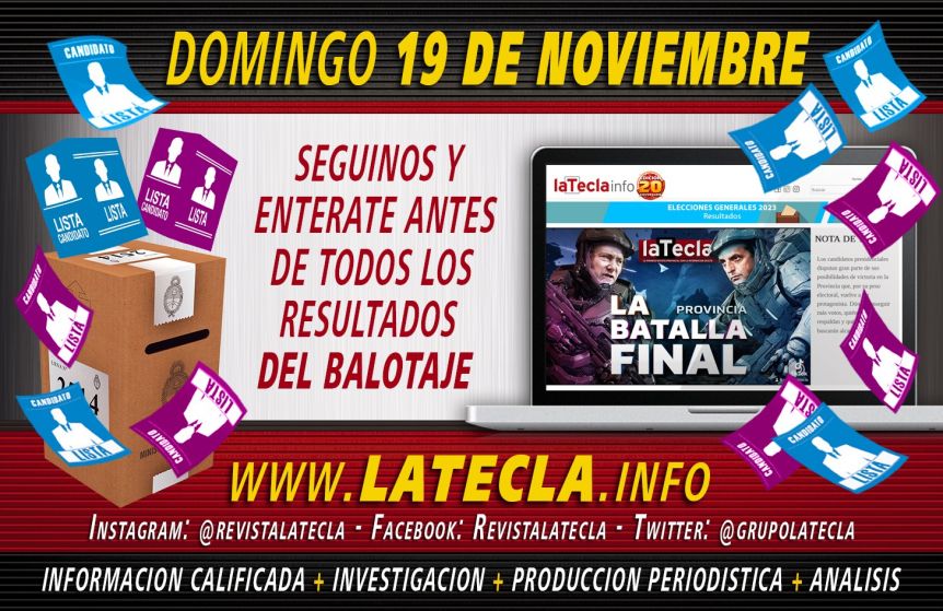 Balotaje: La Tecla y una súper cobertura durante la jornada electoral del domingo