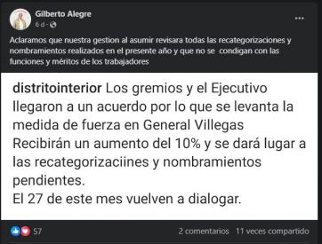 A las patadas en distrito de Juntos: intendente entrante acusa al actual de inflarle los números