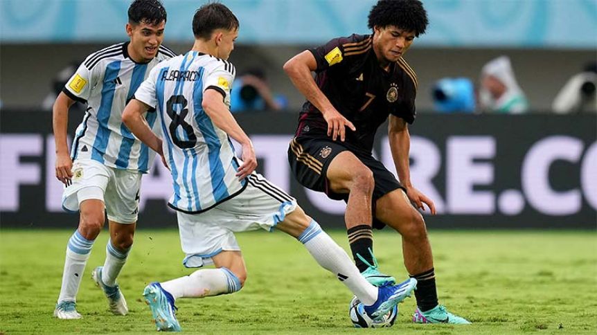 Argentina sub 17 cayó ante Alemania por penales y se quedó fuera de la final