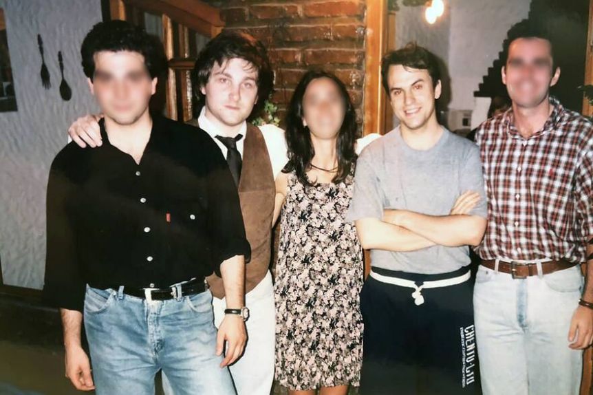 Valenzuela y Milei, compañeros de universidad: