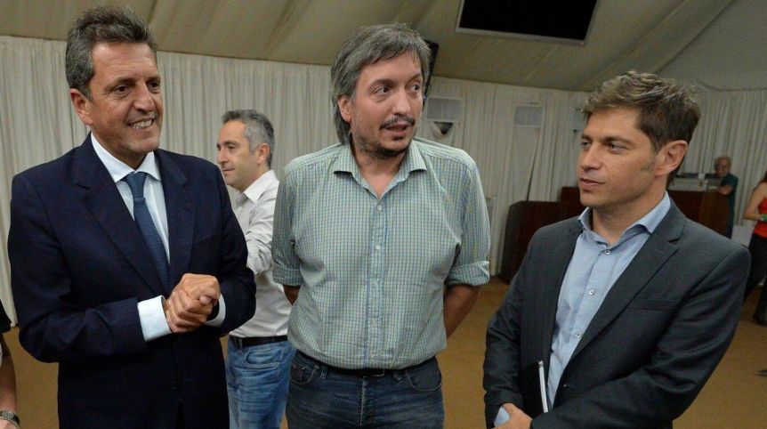 Axel, Massa y Máximo: cumbre con las autoridades legislativas en el centro de atención