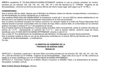 Obras en los municipios: cómo quedan los montos para las licitaciones en la Provincia