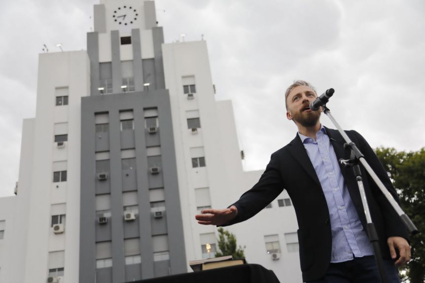 Federico Otermín asumió como intendente de Lomas de Zamora