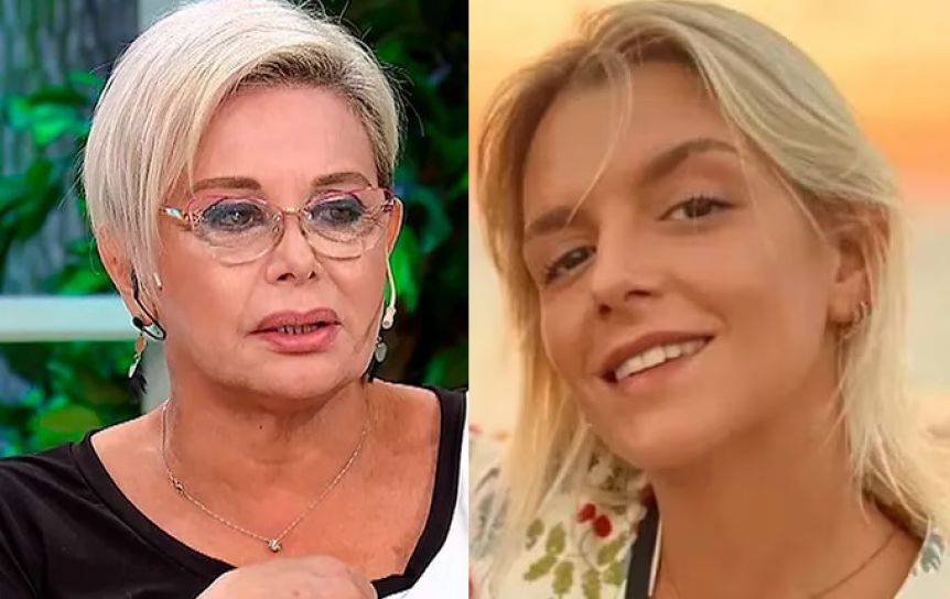 Carmen Barbieri picantísima con Sofía Aldrey, la ex de Fede Bal: