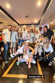 Toda la intimidad del primer añito de Sarah, la hija de Barby Franco y Fernando Burlando