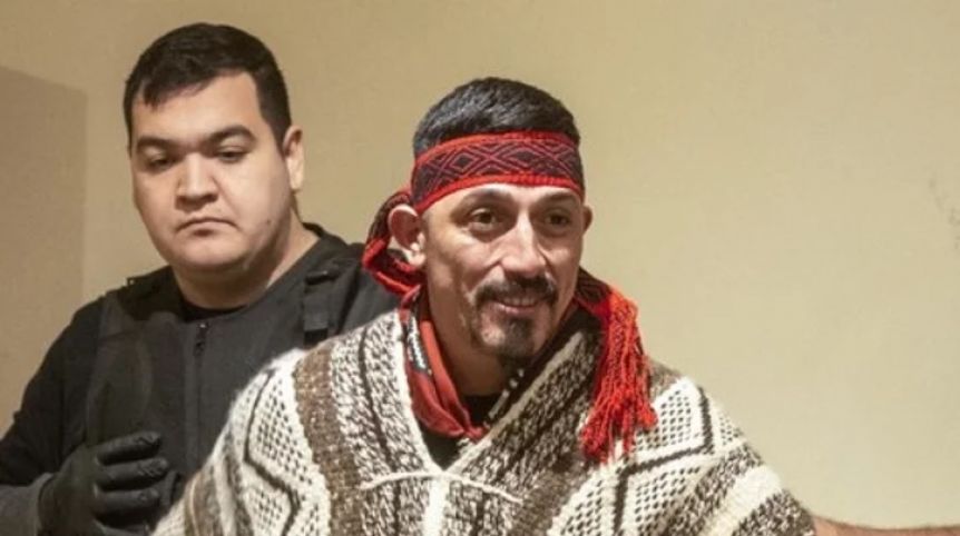 El líder mapuche Jones Huala, extraditado a Chile