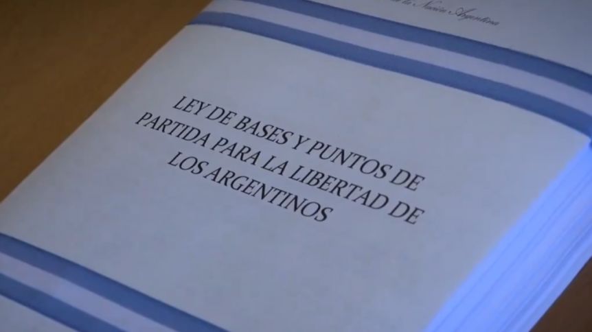 El Congreso comienza a debatir la Ley Ómnibus